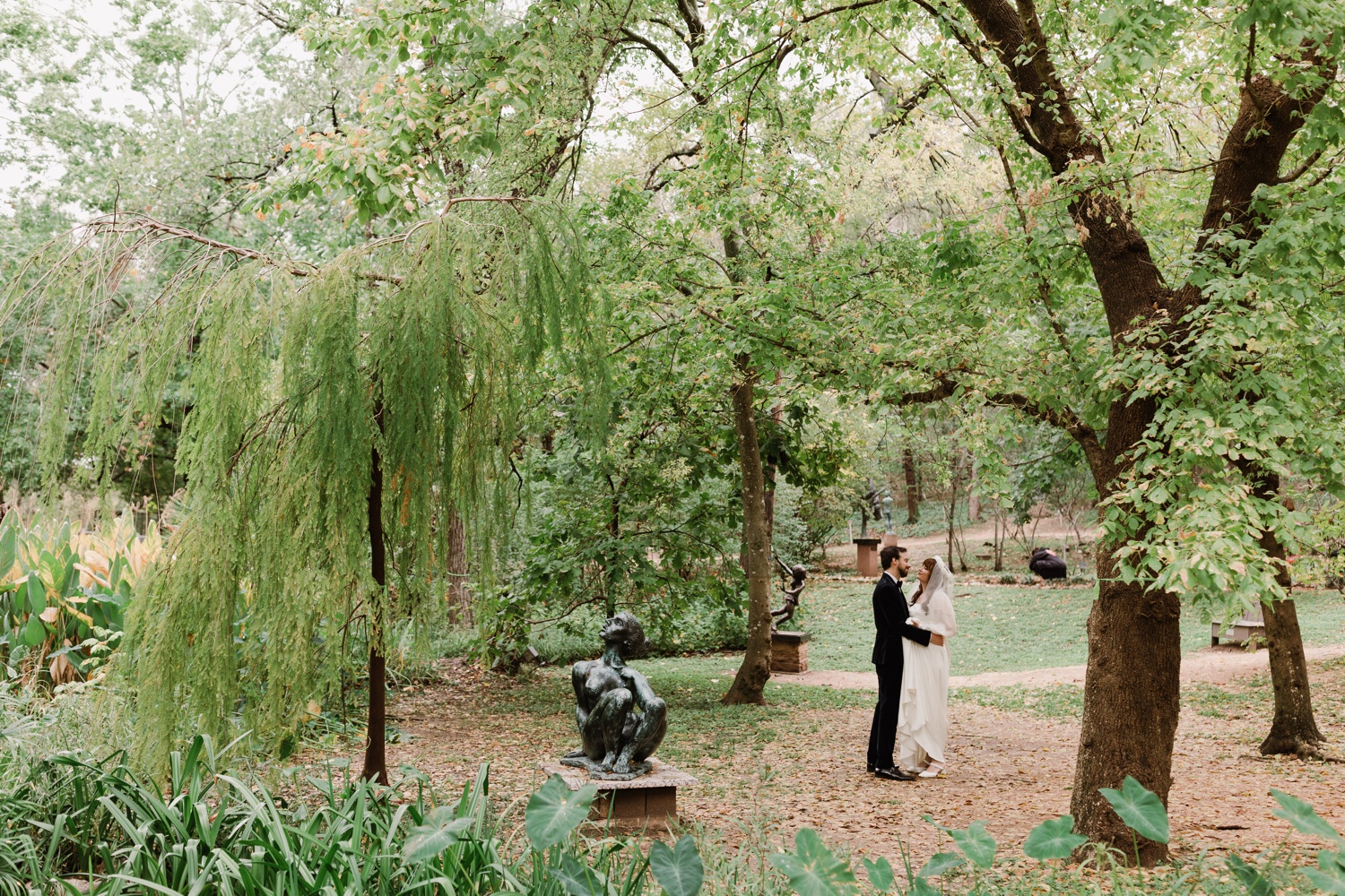 Best Austin wedding venues - UMLAUF Sculpture Garden