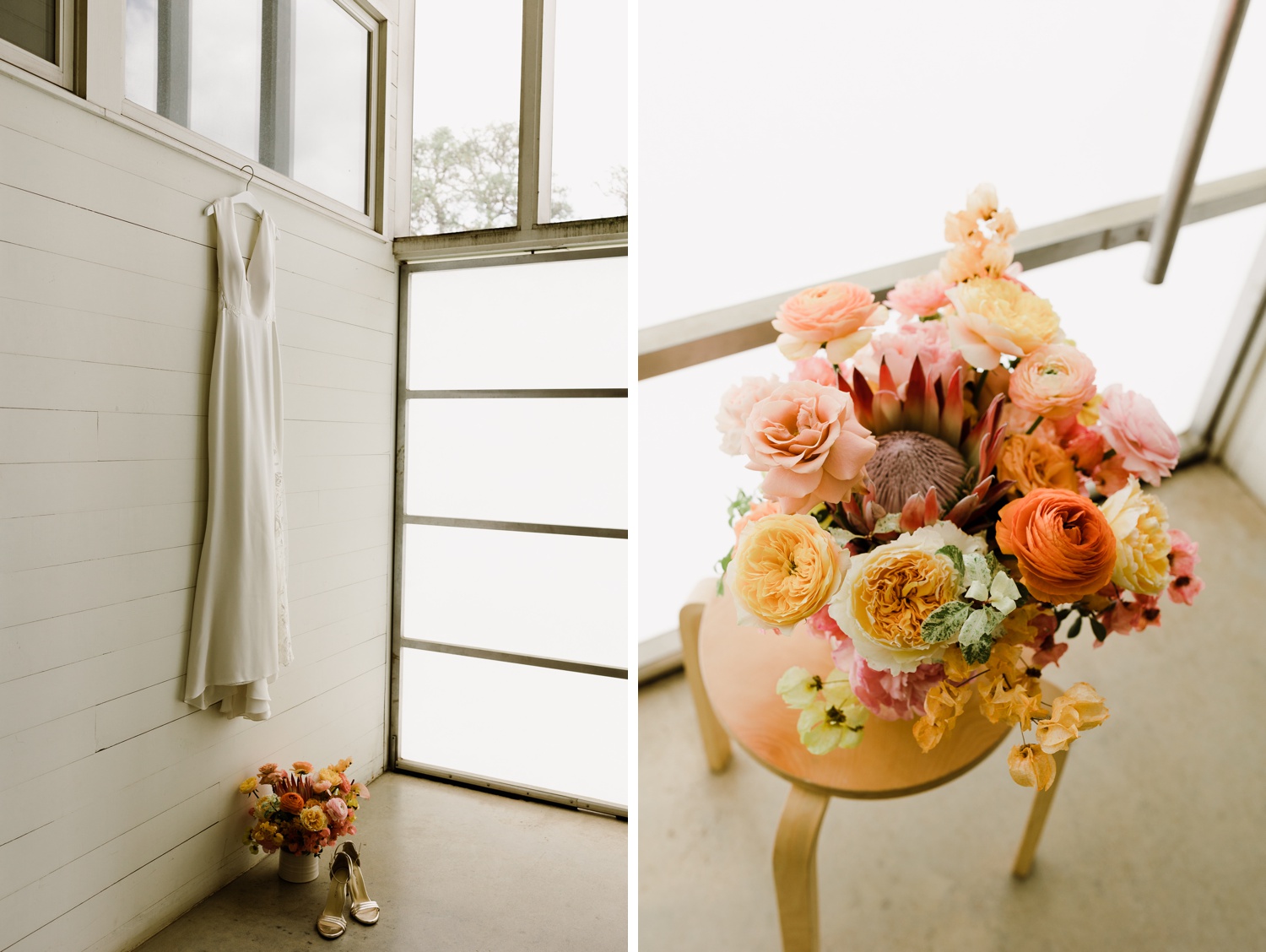 Colorful spring wedding at Prospect House