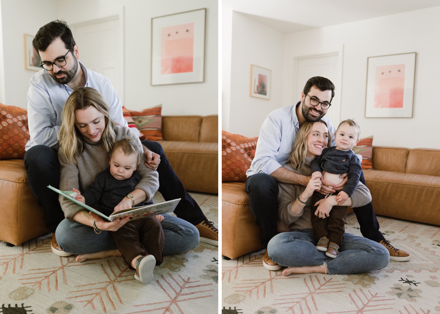 How to plan an at-home family session 