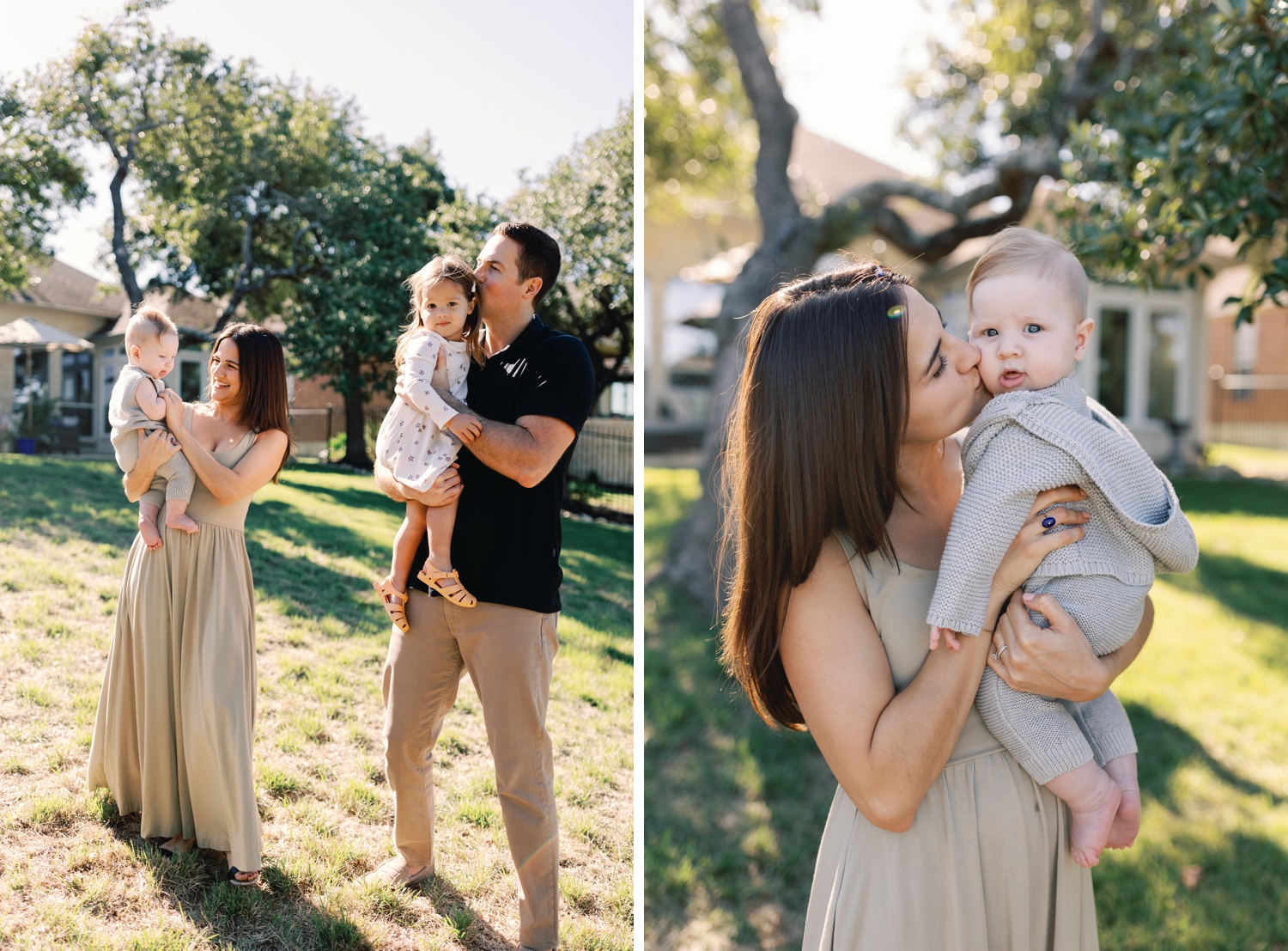 Austin at-home family session by Amber Vickery Photography