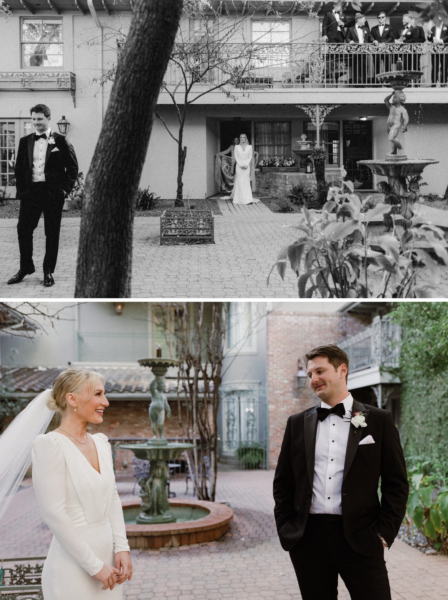 First look at La Colombe d'Or before a Station 3 wedding