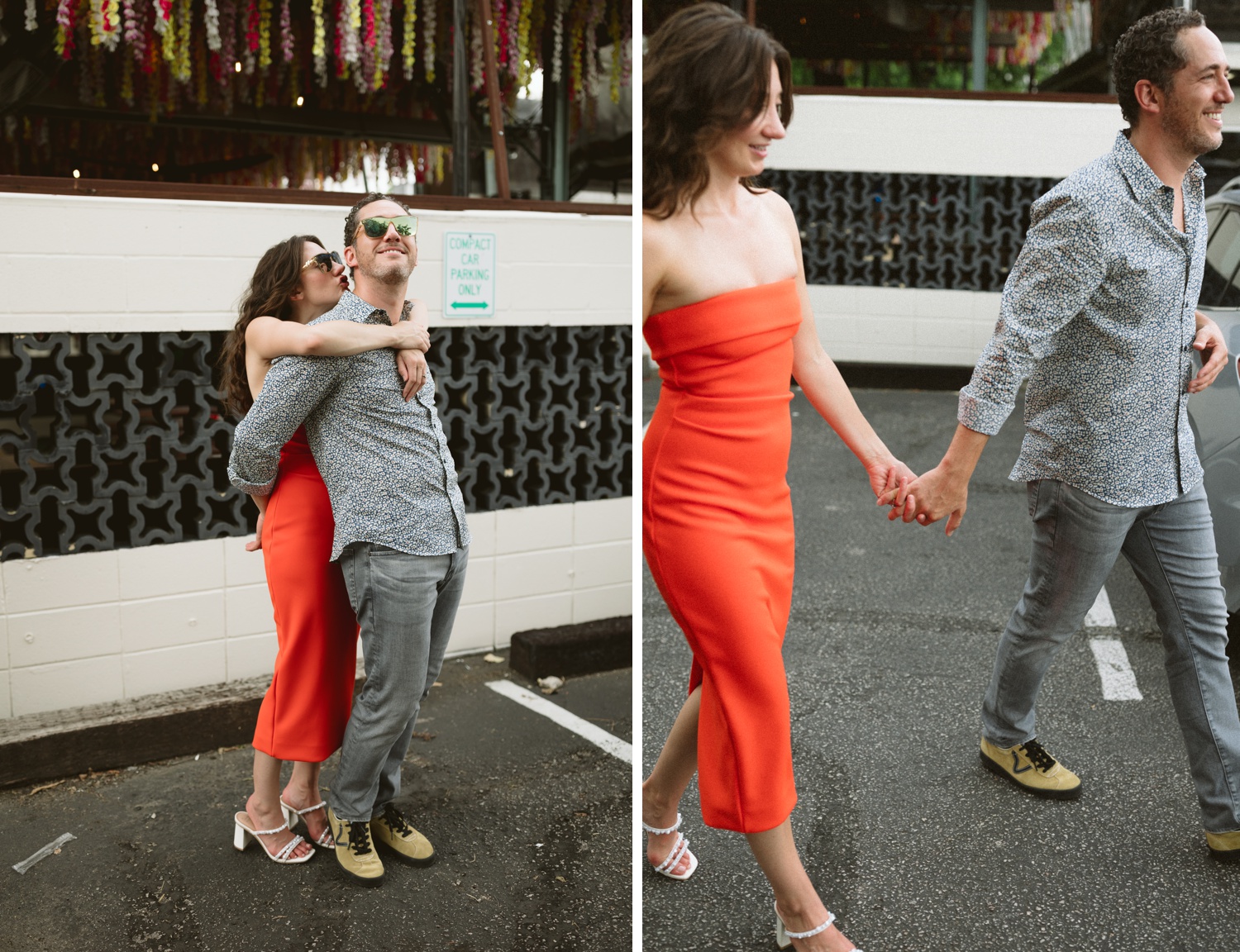 Austin engagement session at The Wheel