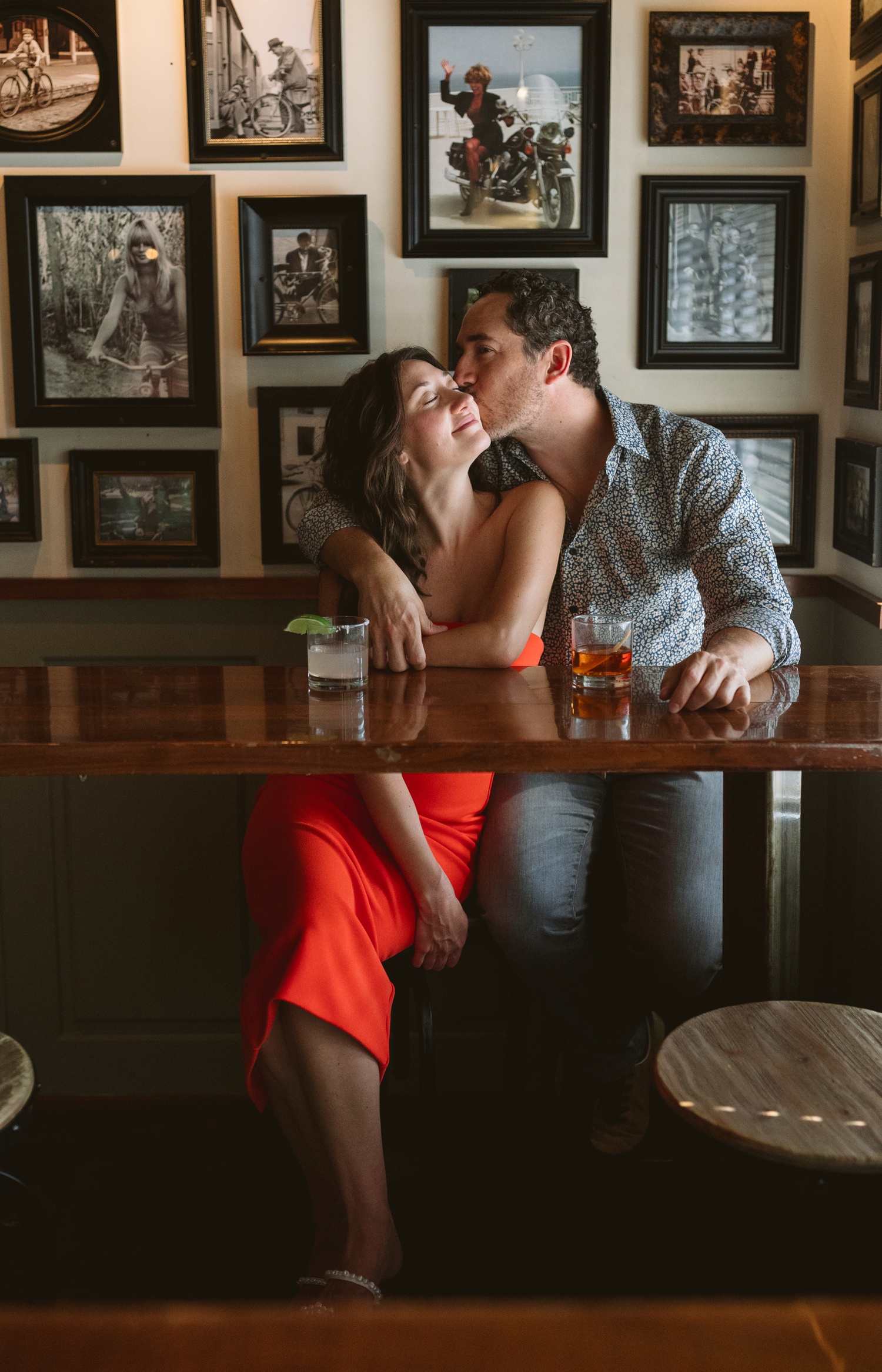 Austin engagement session at The Wheel