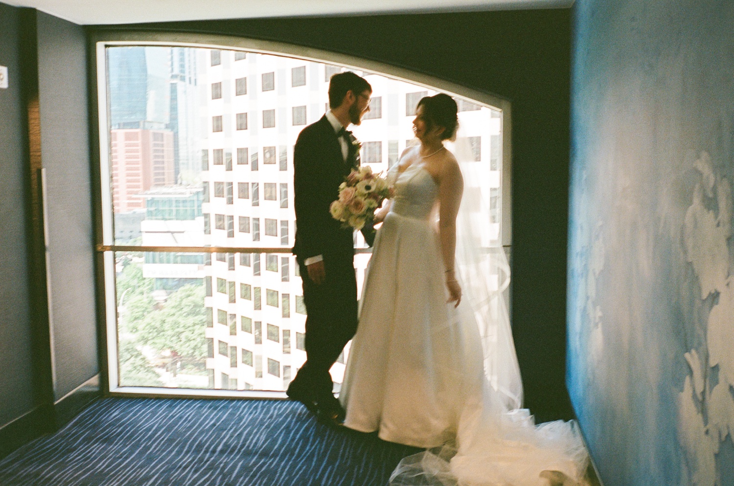 Austin film wedding photography by Amber Vickery