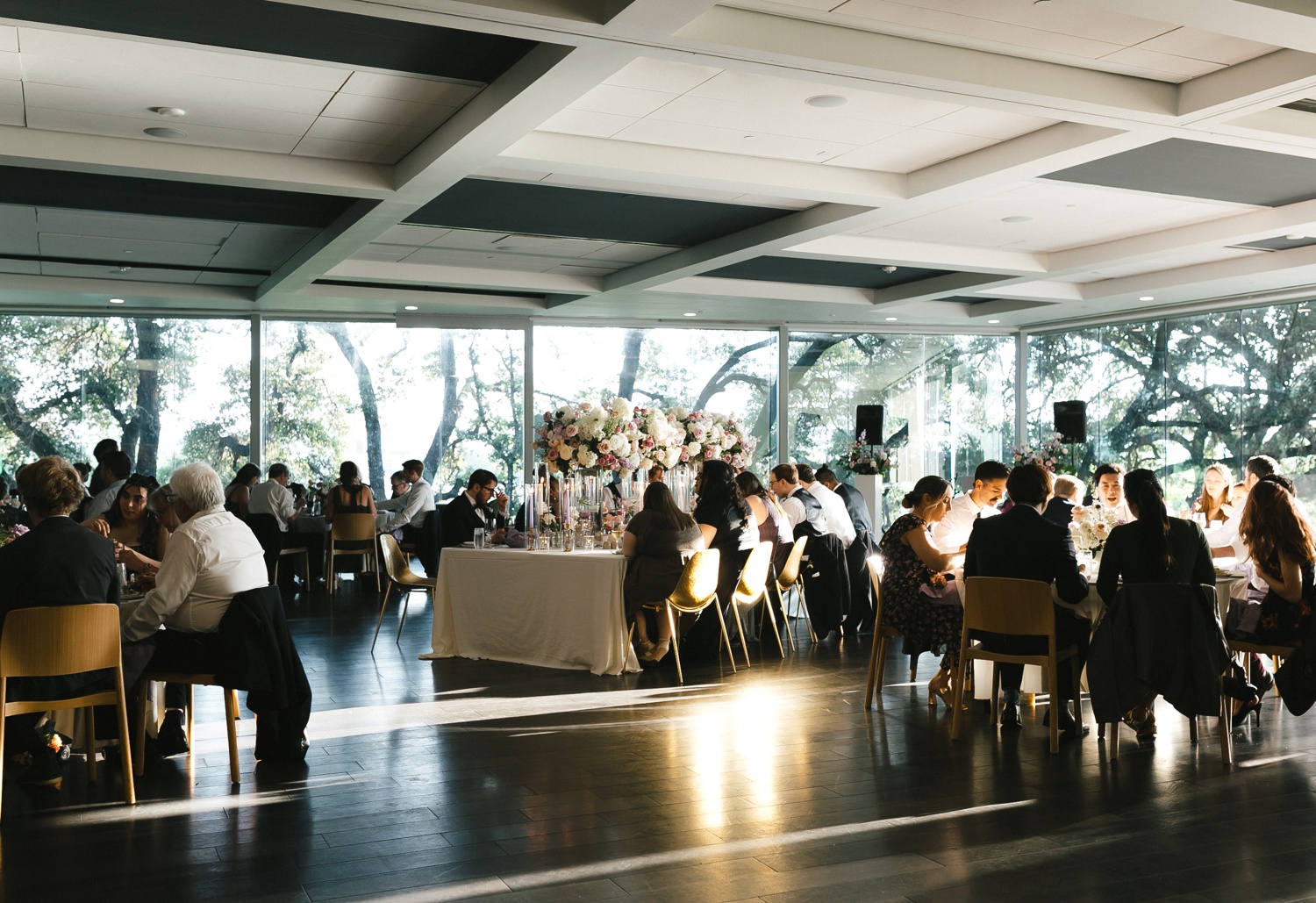 Wedding reception at the LINE Hotel in Austin