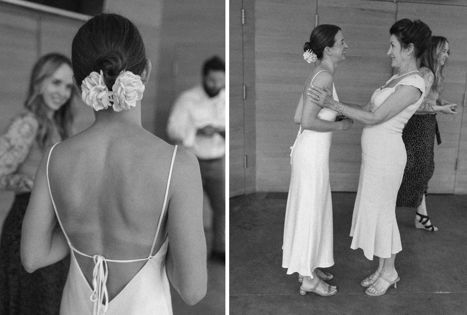 Intimate spring wedding at the UMLAUF Sculpture Garden in Austin, TX