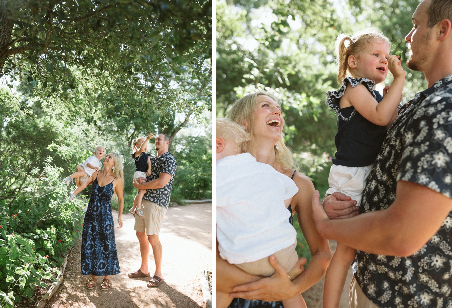 Documentary-style family photography by Amber Vickery