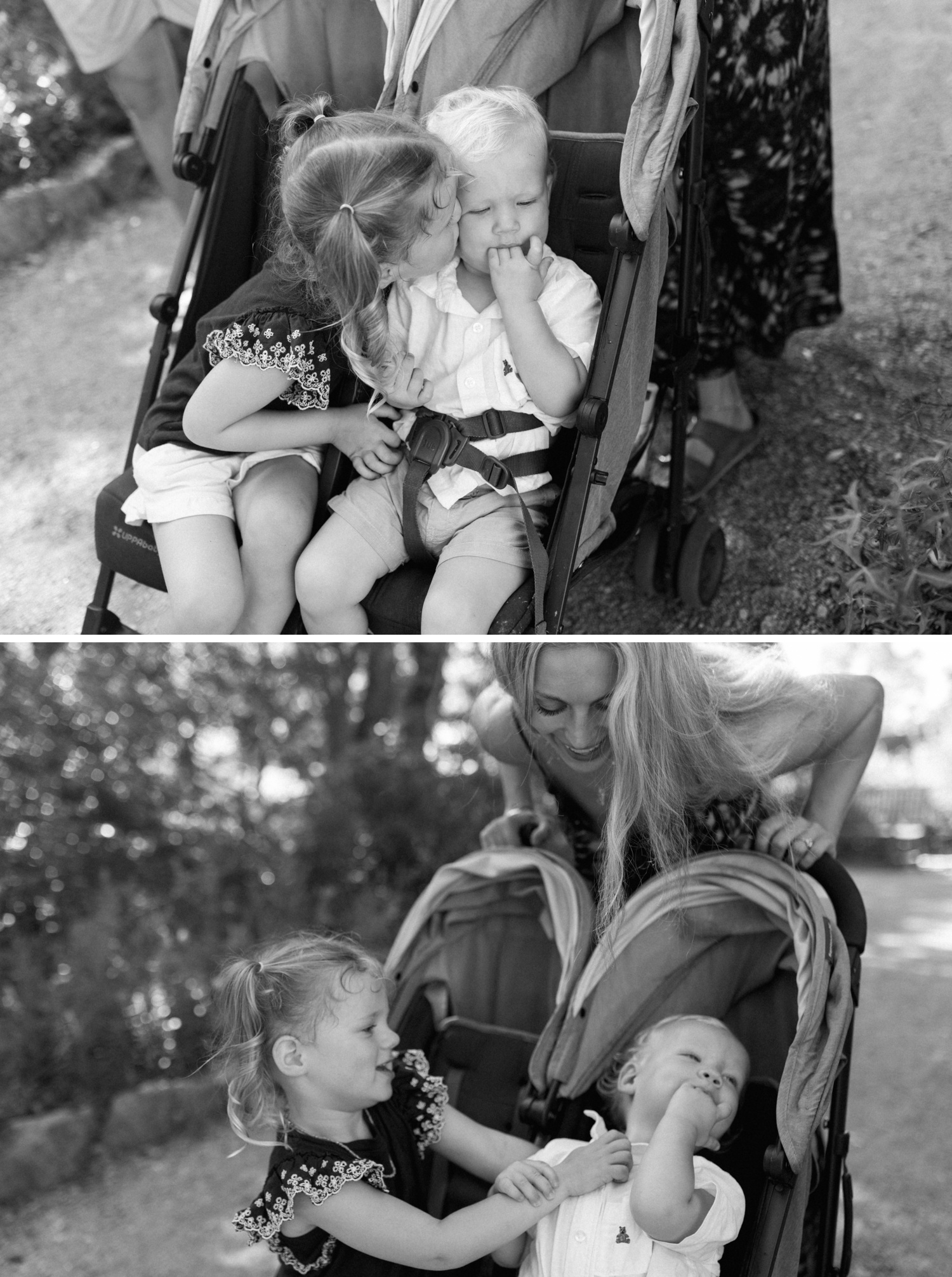 Documentary-style family photography by Amber Vickery