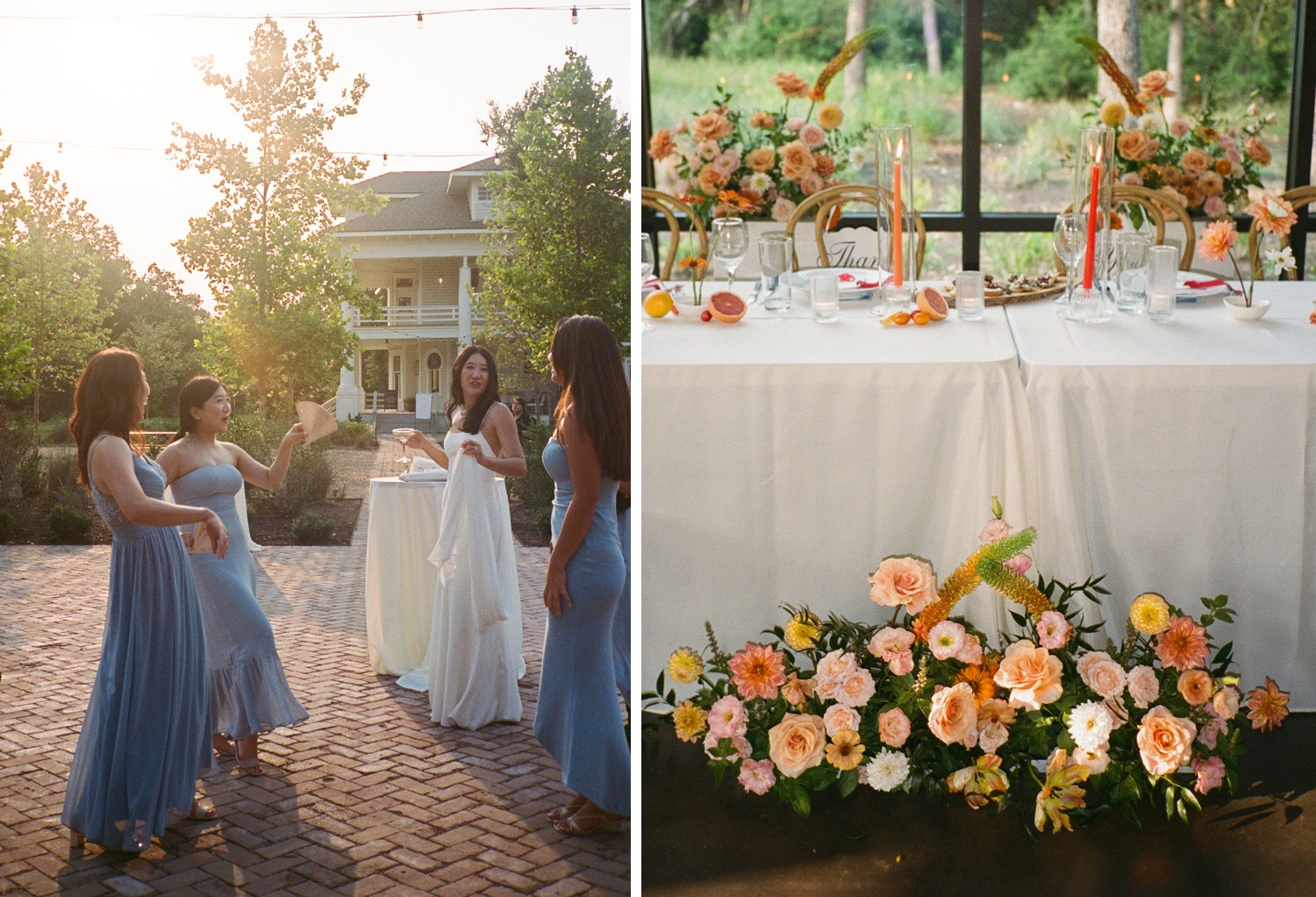 Austin film wedding photography by Amber Vickery