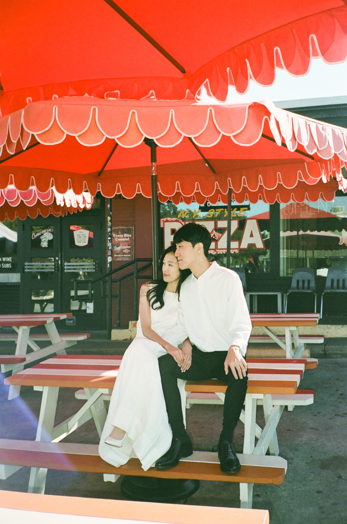 A documentary-style engagement session in South Congress, Austin