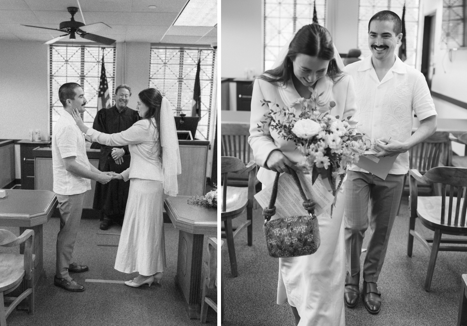 personalized courthouse elopement in Austin