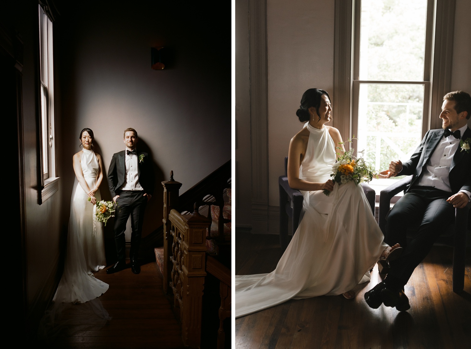 Bridal portraits at Mattie's Green Pastures