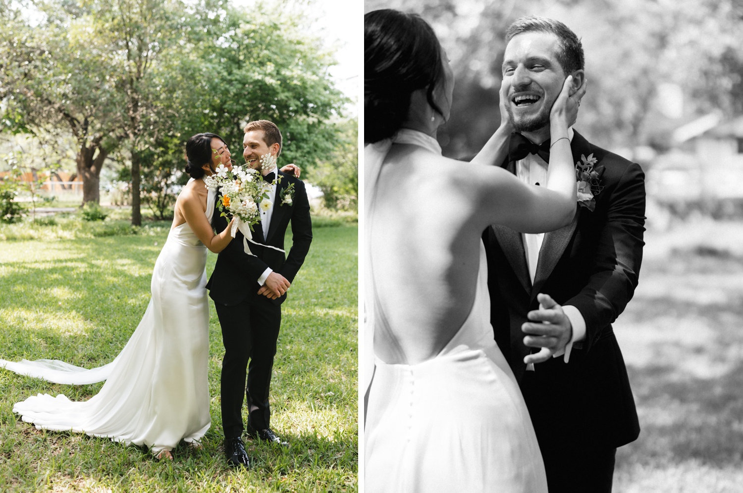 First look at an Austin wedding