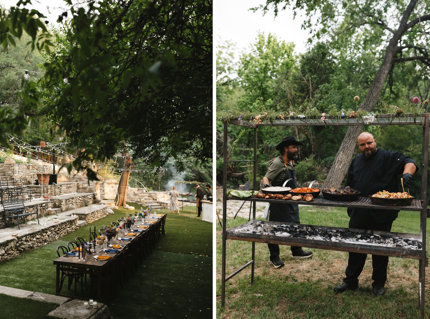 Gold Epicure - Open-Fire Catering for Austin Weddings