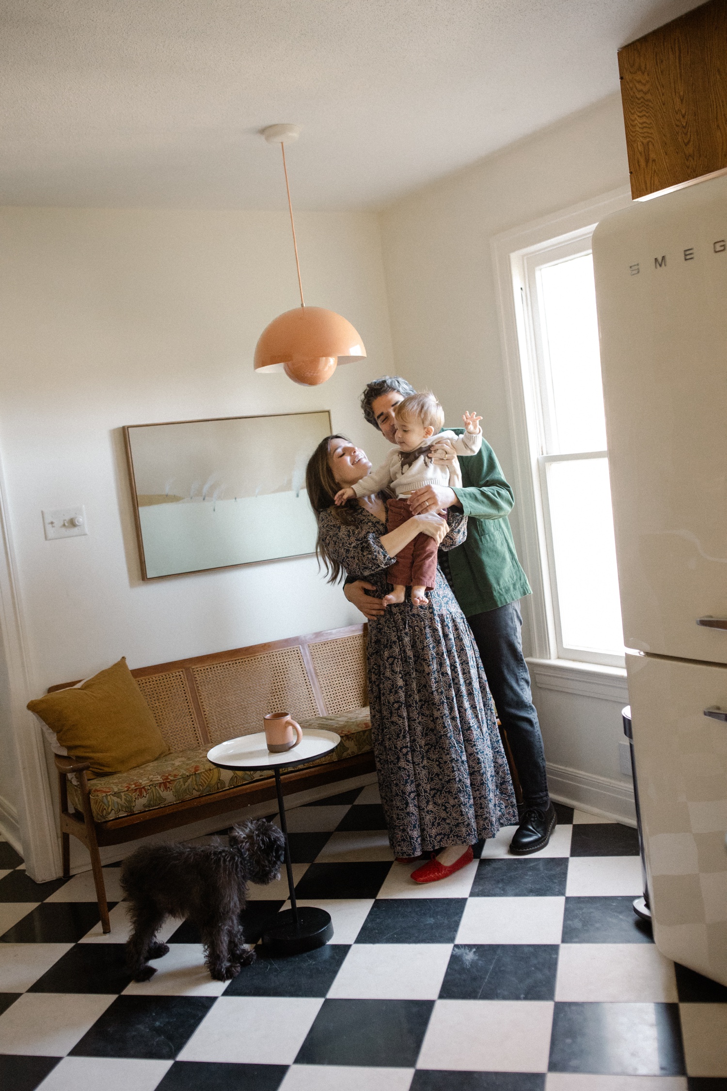 At-home lifestyle session in Austin, Texas