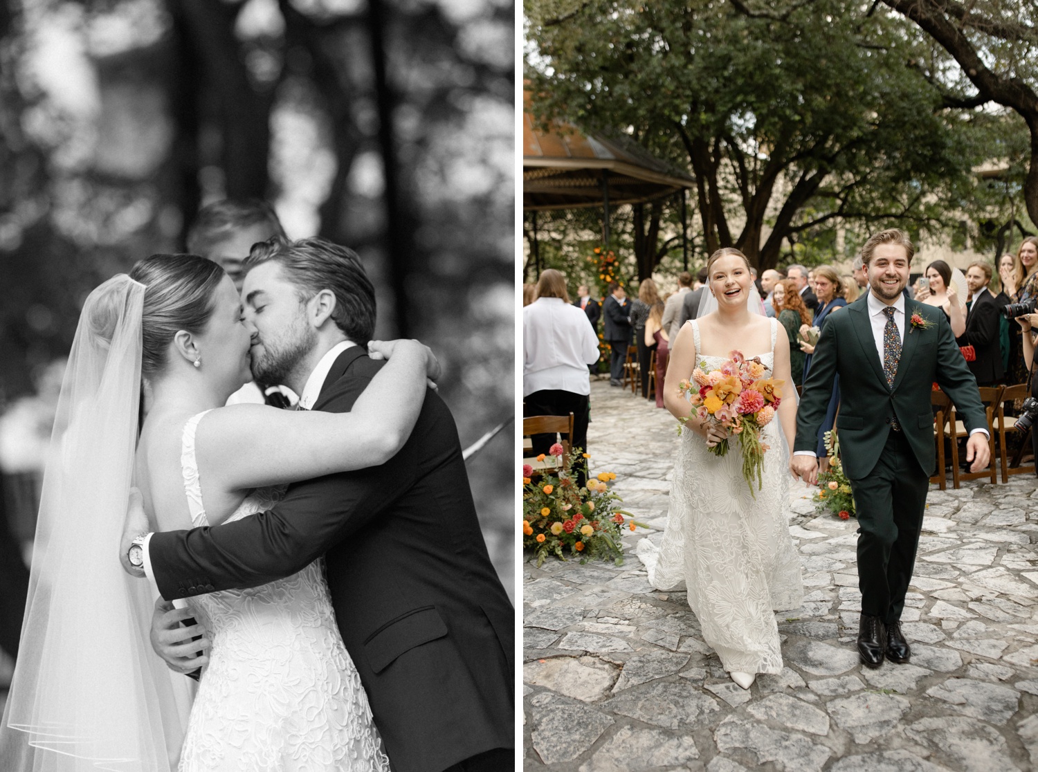 Fall wedding at the Southwest School of Art
