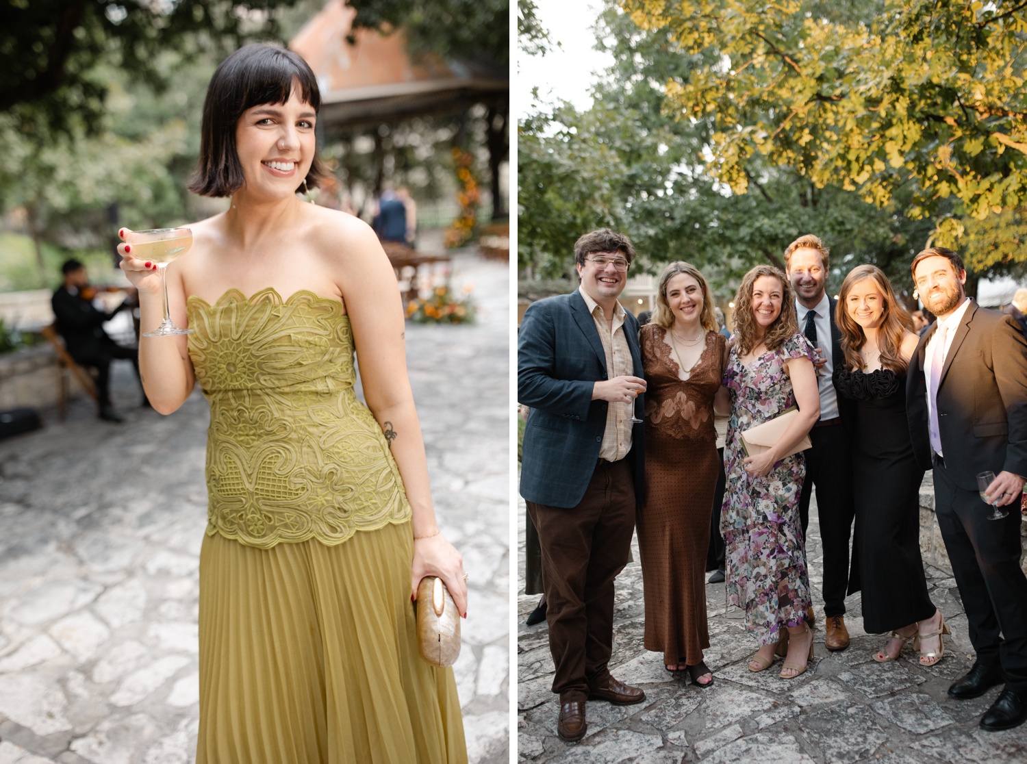 Fall wedding at the Southwest School of Art