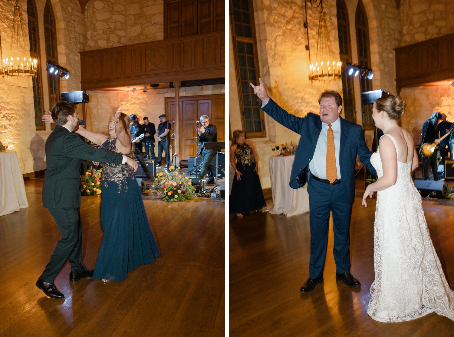Parent dances at a San Antonio wedding