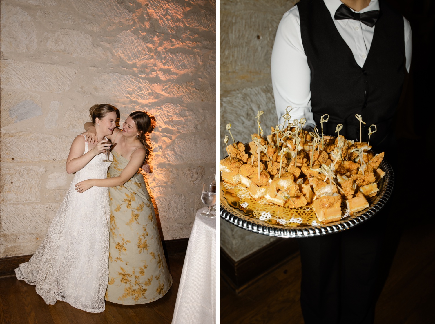 Wedding reception at the Southwest School of Art