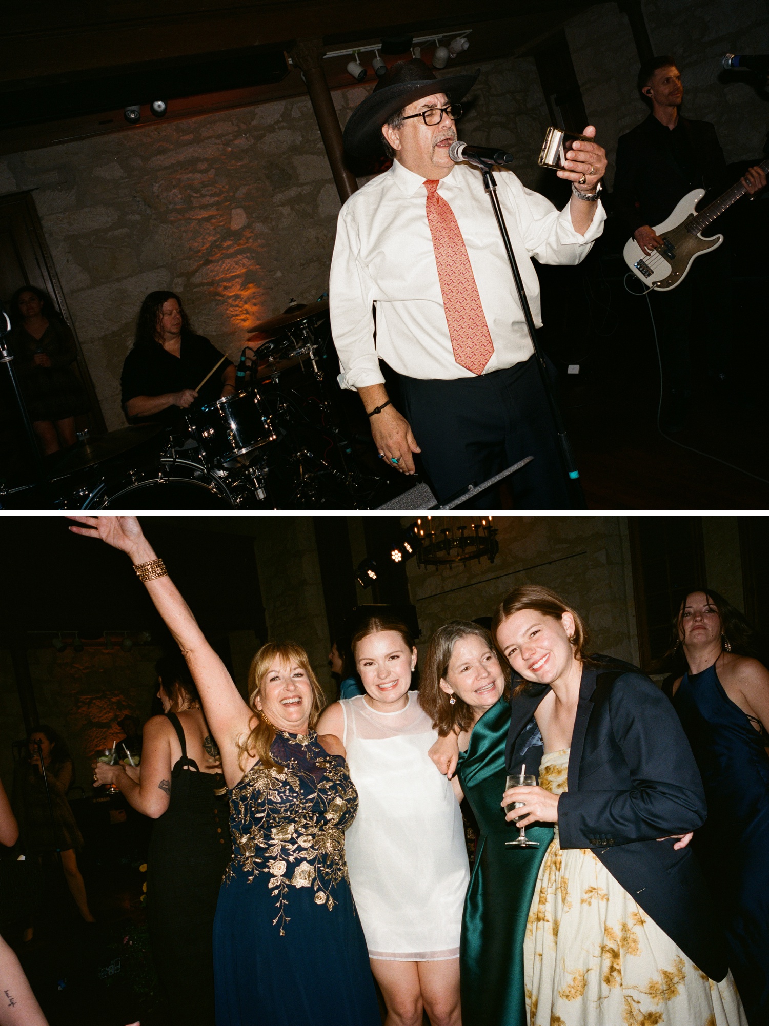 Wedding reception at the Southwest School of Art