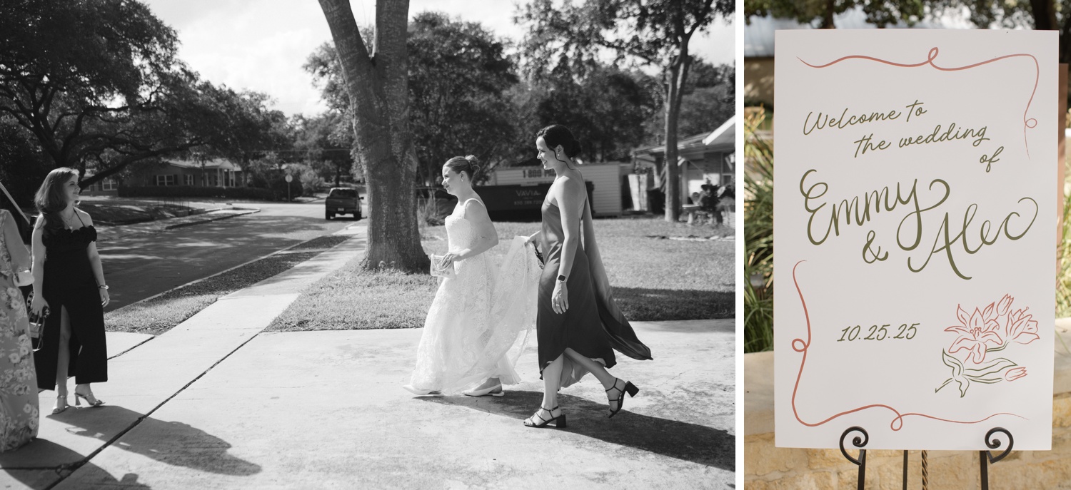 Fall wedding at the Southwest School of Art