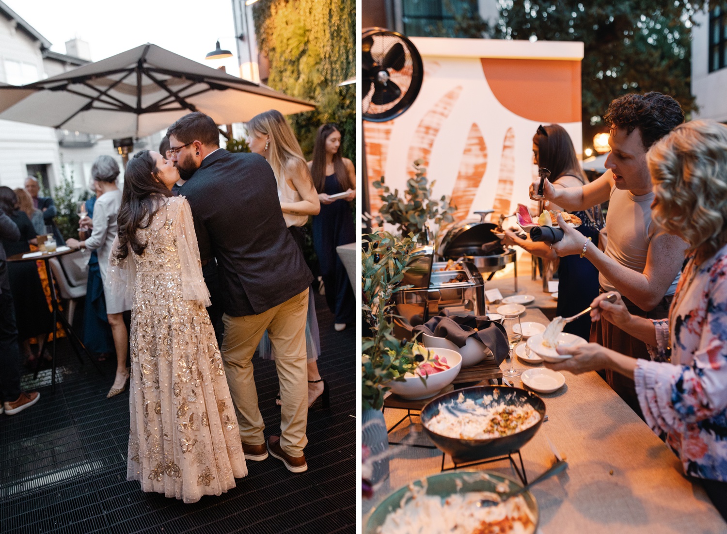 Intimate wedding at Aba, Austin, TX