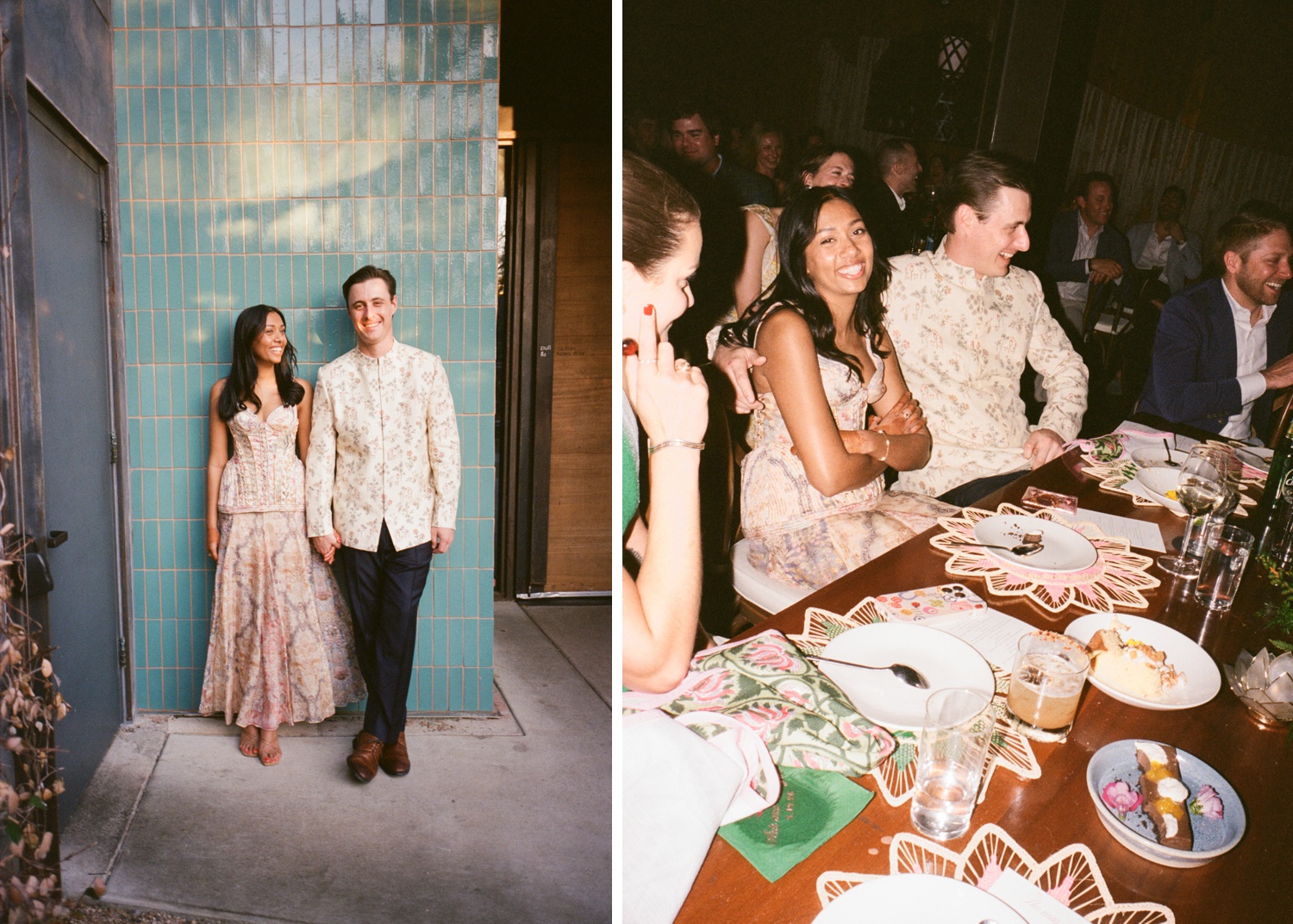 Wedding welcome dinner at Sway, Austin, TX