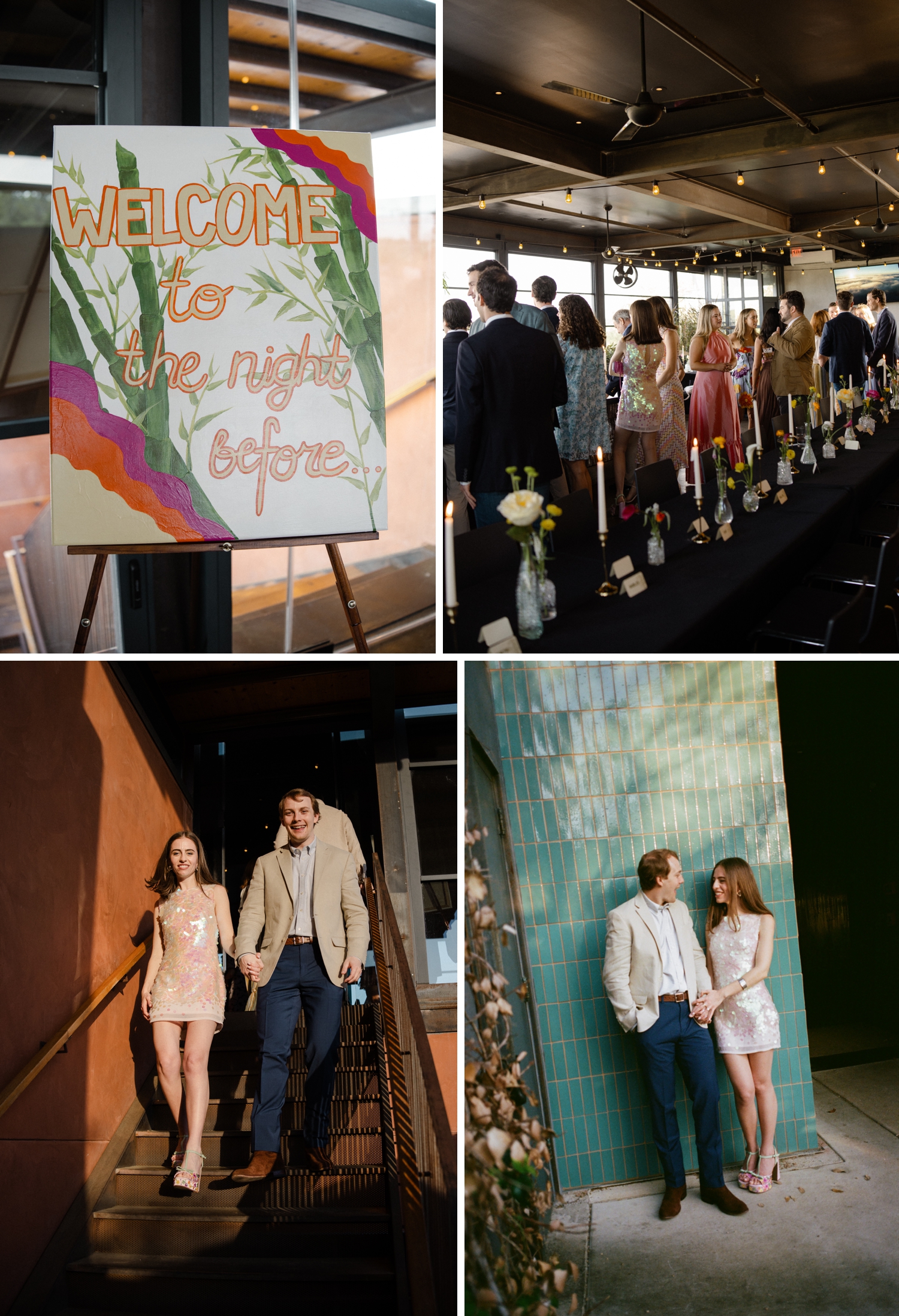 Wedding welcome party and rehearsal dinner at Sway Thai in Austin