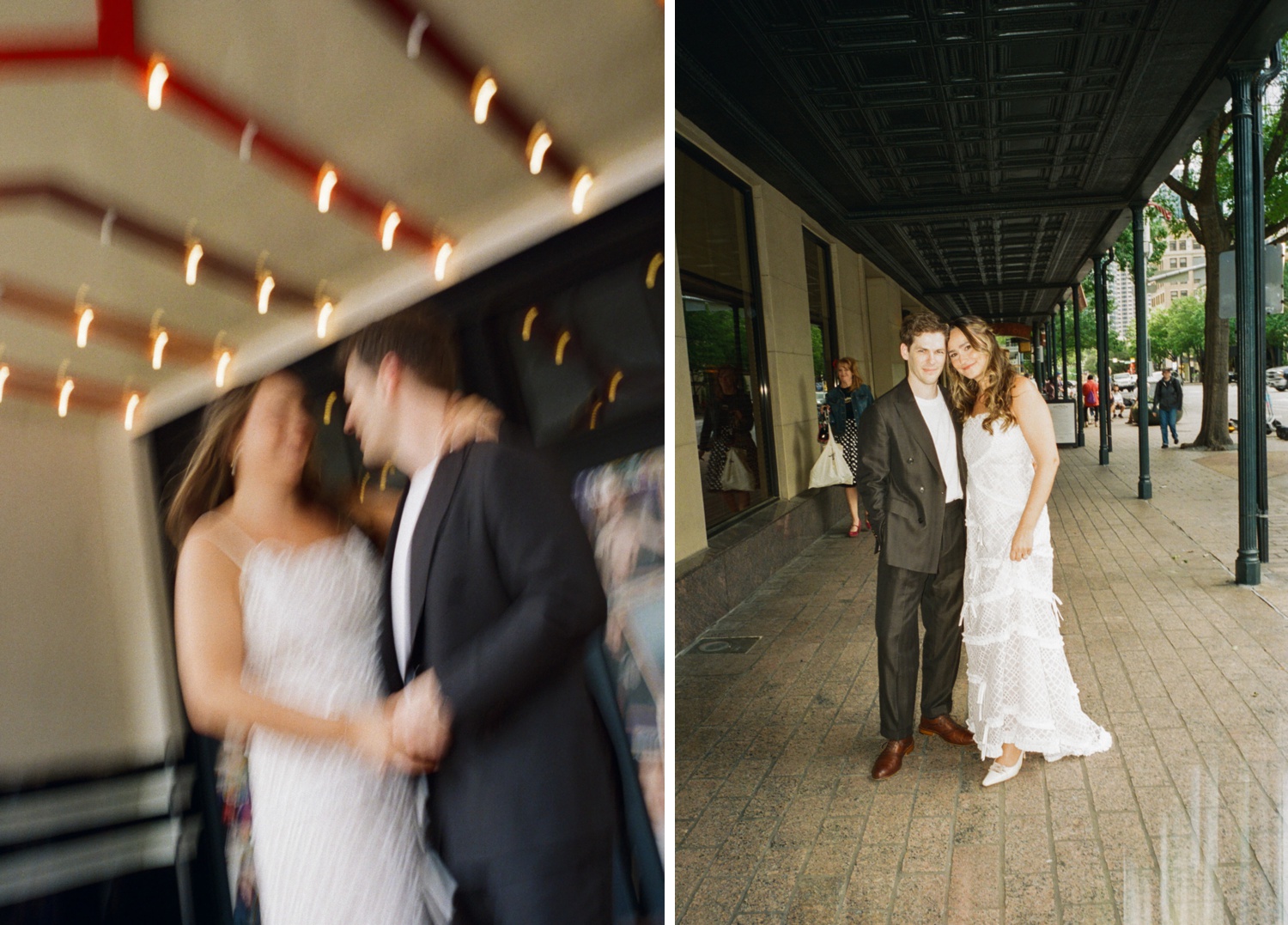 Bridal portraits in Downtown Austin