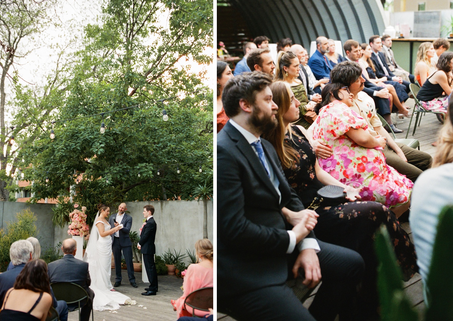 Austin film wedding photography by Amber Vickery