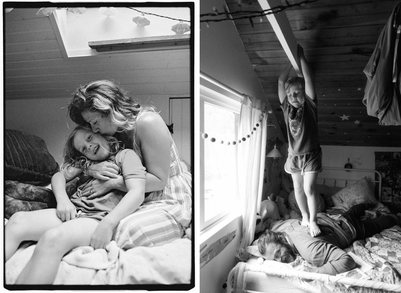 Candid family photography by Amber Vickery